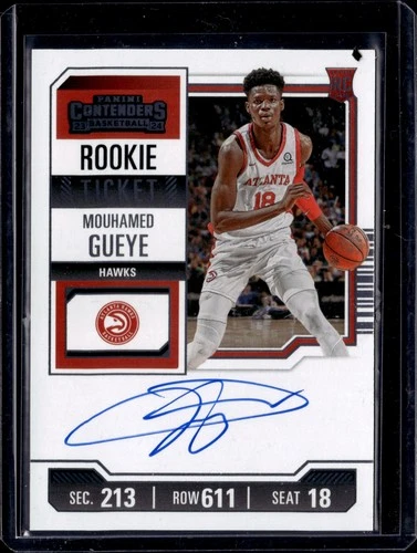 2023-24 Panini Contenders #135 Mouhamed Gueye