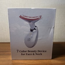 Facial Massager for Face and Neck Face sculpting Wand 7 Color, Red-Light-Therapy