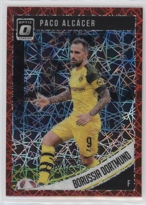 2018 Panini Donruss Optic Red Velocity Prizm 30/50 Paco Alcacer Alcácer #64 14tf