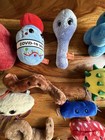 Giant Microbes Plush Lot By Drew Oliver 17 Total Learning Plush Science Body  — photo 5