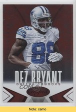 2014 Certified Hot Box Red Camo Dez Bryant #27 READ 0w8