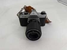 Asahi Pentax K1000 35mm SMC Pentax-M Macro f/4 100mm Lens Film Camera Black