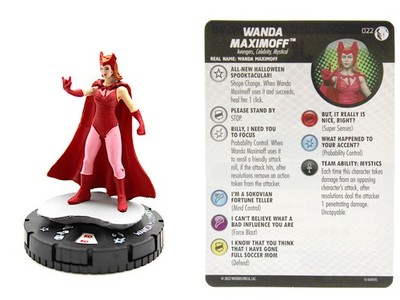 HeroClix - #022 Wanda Maximoff - Marvel Studios Disney Plus