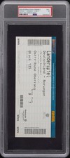 Ticket 2009 Mesut Ozil Germany Debut PSA 3