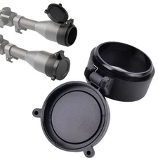 Flip Up Scope Covers Rifle Scope Protect Objective Cap Lens Cover for Caliber