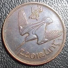 1943 George VI Farthing — photo from another recent sale
