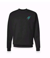 The Chosen-Three Fish Crewneck Sweatshirt Small Black NEW 