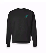 The Chosen-Three Fish Crewneck Sweatshirt Small Black NEW!