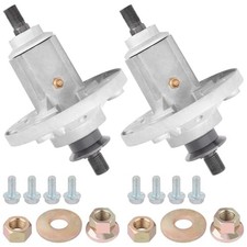 2x Spindle Assembly for John Deere D140 D100-D160 LA100-LA165 X110 X120 X140 GY2