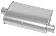 Dynomax Thrush Turbo Muffler 2 In. Offsetcenter 18-12 In. Overall 4.25 In. Dynomax Thrush Turbo Muffler 2 In. Offsetcenter 18-12 In. Overall 4.25 In.