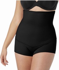 Maidenform Women's Shapewear Underwear, High-Waisted Body Shaper Shorts, Medium