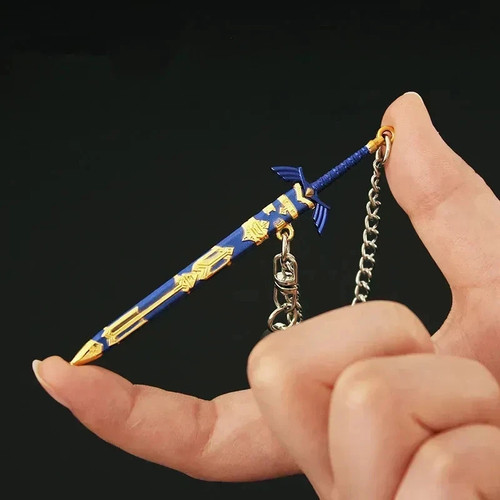 Zalde Link Masterschwert Schlüsselanhänger Attraktiver Cosplay Schwert Geschenk - Afbeelding 9 van 10