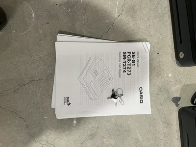 Pair Of Casio PCR-T273 Electronic Thermal Cash Registers With All