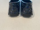 BOEMOS Italy Black Paint Splatter Leather Driving Loafers Shoes 36 US 6 — photo 5