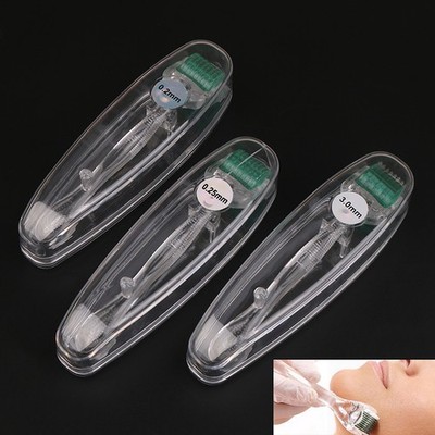 192 Micro Needle Titanium Skin Derma Roller 0.25-2.5 Mm Anti-Aging Scars L W.zk