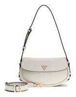 Guess Danya Flap Shoulder Bag Schultertasche Tasche Cream White Creme Neu