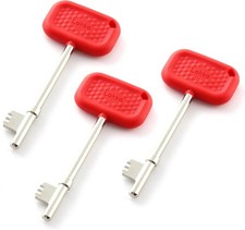 Lokko Radar Key for Disabled Toilets UK (3 Pack) - Boxed with Bonus Toilet Card