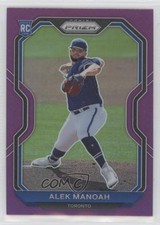 2021 Panini Prizm Purple Prizm Alek Manoah #94 0o1