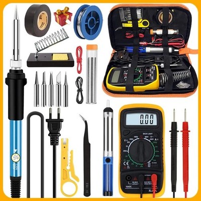 2026 Electric Soldering Iron Kits (SKU:10-IN-1)(16-IN-1)(20-IN-1) 60W Adjustable