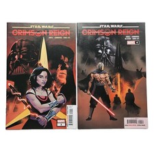 Lot Of 2 STAR WARS CRIMSON REIGN #1 & #4 NEW UNREAD Marvel 2022 VF/NM 9.0