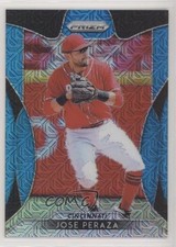 2019 Panini Prizm Tier III Blue Mojo Prizm 97/399 Jose Peraza #249 0q1p