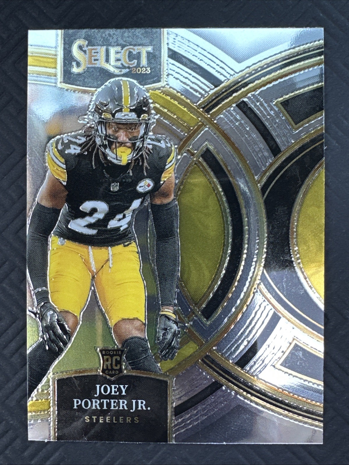 2023 Panini Select - Premier Level Joey Porter Jr. #179 (RC) Steelers