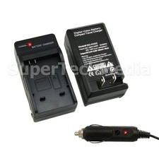 Battery Charger Car Adapter for Canon BP808 BP819 BP827
