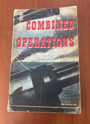 RARE! 1940-1942 WWII Combined Operations London His Majesty's Stationary Office