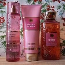 Bath Body Works Covered in Roses Full Size -Choose Your Item- New