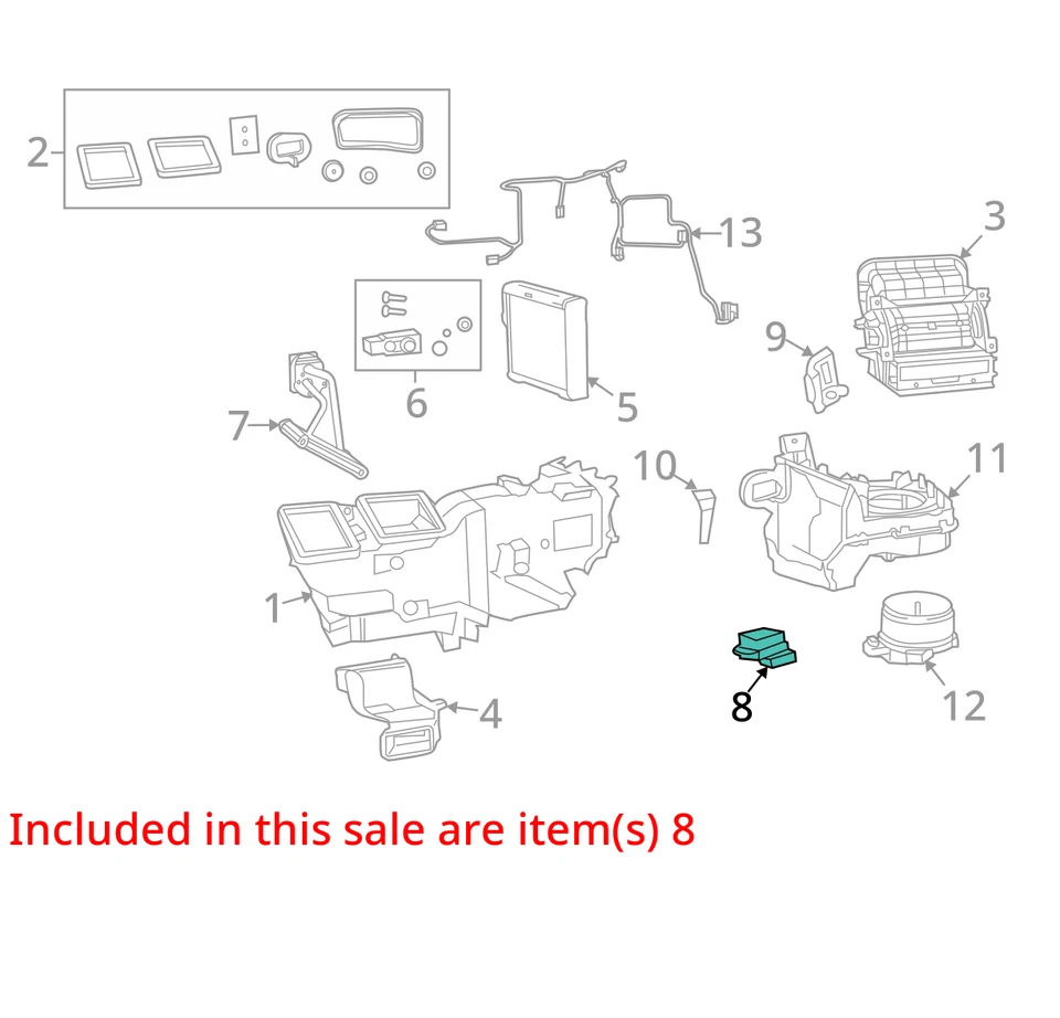 Chassis ECM Temperature Below Dash VIN W 6th Digit Fits 13-18 WRANGLER 6851557 - Image 3 of 4