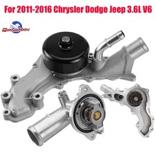 Water Pump w/Gasket and Thermostat Housing Fi...