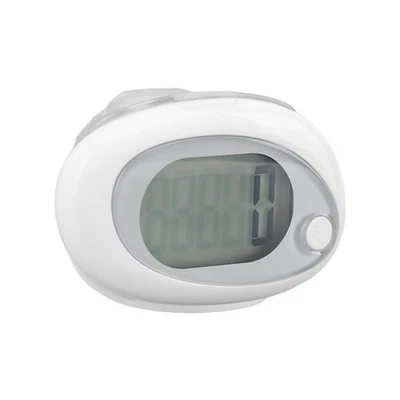 3D-Schrittzähler Simple Step Counter Mit Clip Lanyard Accurate Quiet Compac - Bild 1 von 4