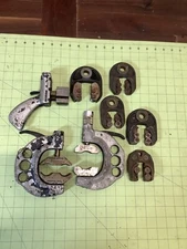 group of 8 vintage machinist measuring tools cast INV-JDJ066