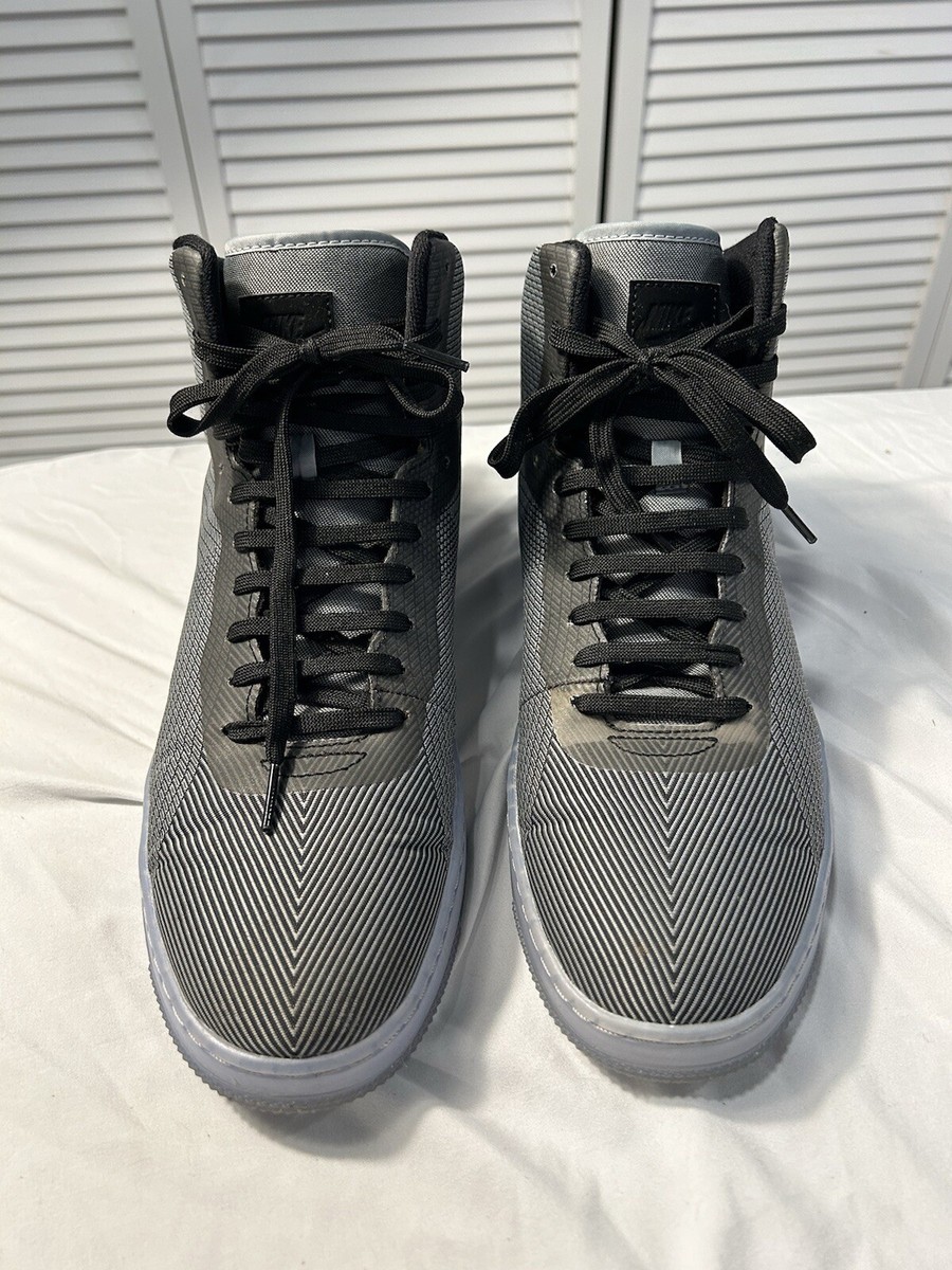 Nike Air Men\'s sz 8 M Pro Stepper Gum Hightops Nike Pro Stepper Shoes Mens 13 High Top Sneakers Black Gum  main image 3