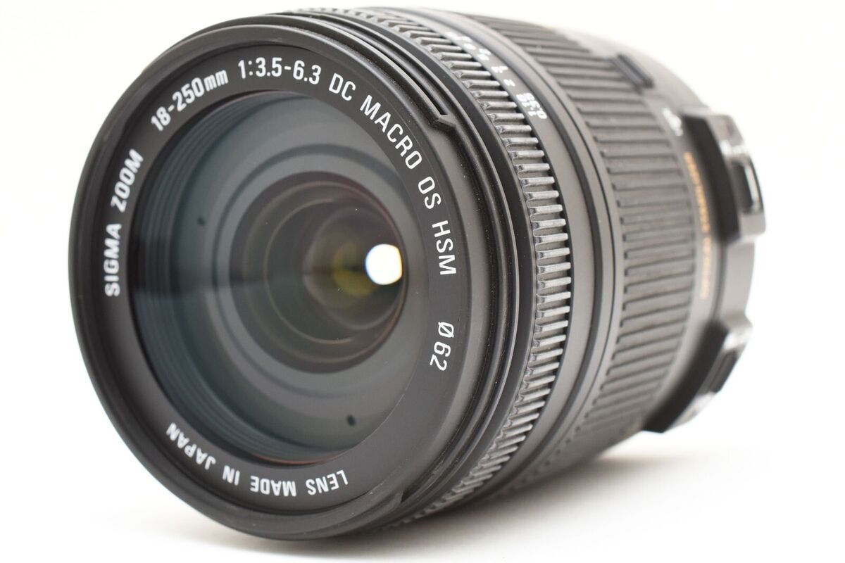 Sigma 18-250mm F3.5-6.3 DC MACRO OS HSM Lens for Canon Sigma 18-250mm F3.5-6.3 DC MACRO OS HSM Lens for Canon