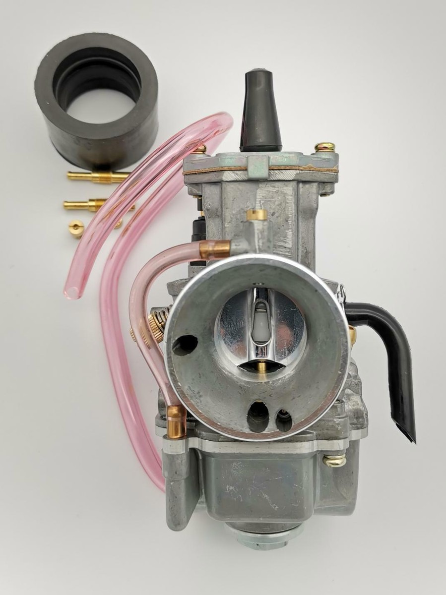 24mm Carburetor Flatslide Powerjet Carb For 125 250cc OKO PWK - Foto 2