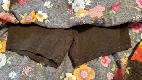 Gymboree Floral Fall Corduroy Skirt Girl's 5 Skirt with Attached Shorts (Skort) - Picture 8 of 11