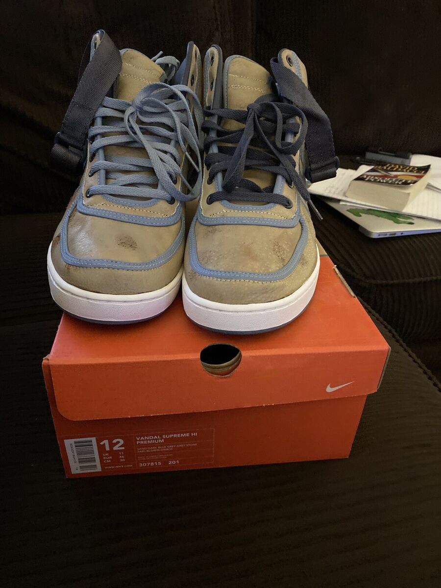 Nike Vandal Supreme Hi Premium, US Size 12, Sand, Grey Stone Nike Vandal Supreme Hi Premium, US Size 12, Sand, Grey Stone
