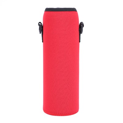 (Rot)Outdoor-Sport-Wasserflasche Thermohalter Tasche Verbrühungssichere Hül FA