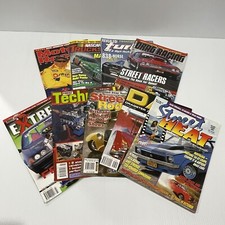 Bundle 9 X Street Heat Street Rodding Drag Extreme Car Motor Magazines