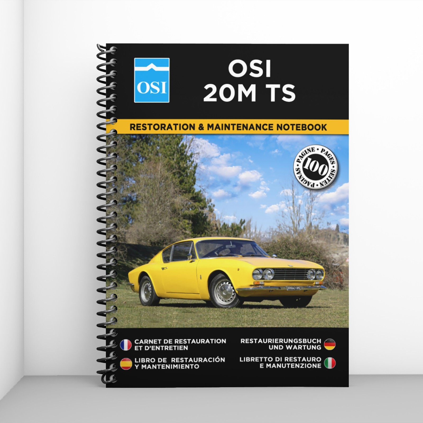 OSI 20M TS : Cahier de restauration & entretien au garage, carnet de suivi V6