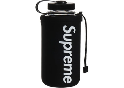 Supreme Nalgene Water Bottle Black - Authentic - New with Supreme Nalgene Water Bottle Black - Authentic - New with