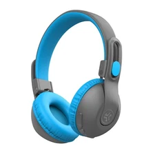JLab Studio 2 Wireless Bluetooth & Wired Kids Headphones, Volume Limiter, School