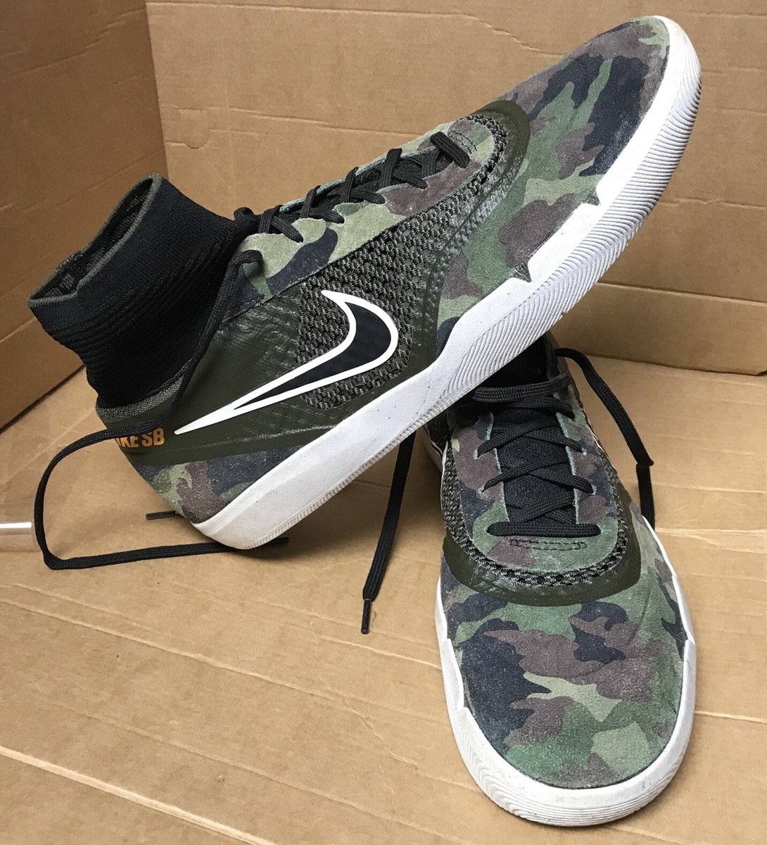 Nike SB Koston Hyperfeel Camo Camouflage Nike SB UK Size