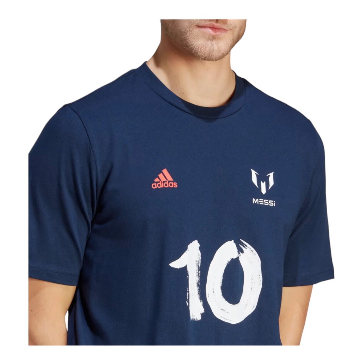 Adidas Messi #10 CNY T Shirt Soccer Men's Size 2XL Collegiate Navy