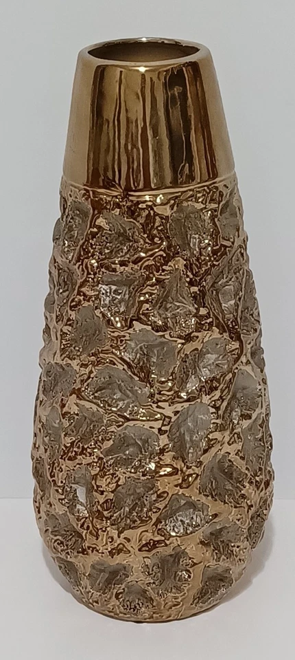 Jarrón de mesa AUBRIE DISEÑO ARRUGADO EN RELIEVE - NUEVO Foto 2 de 2