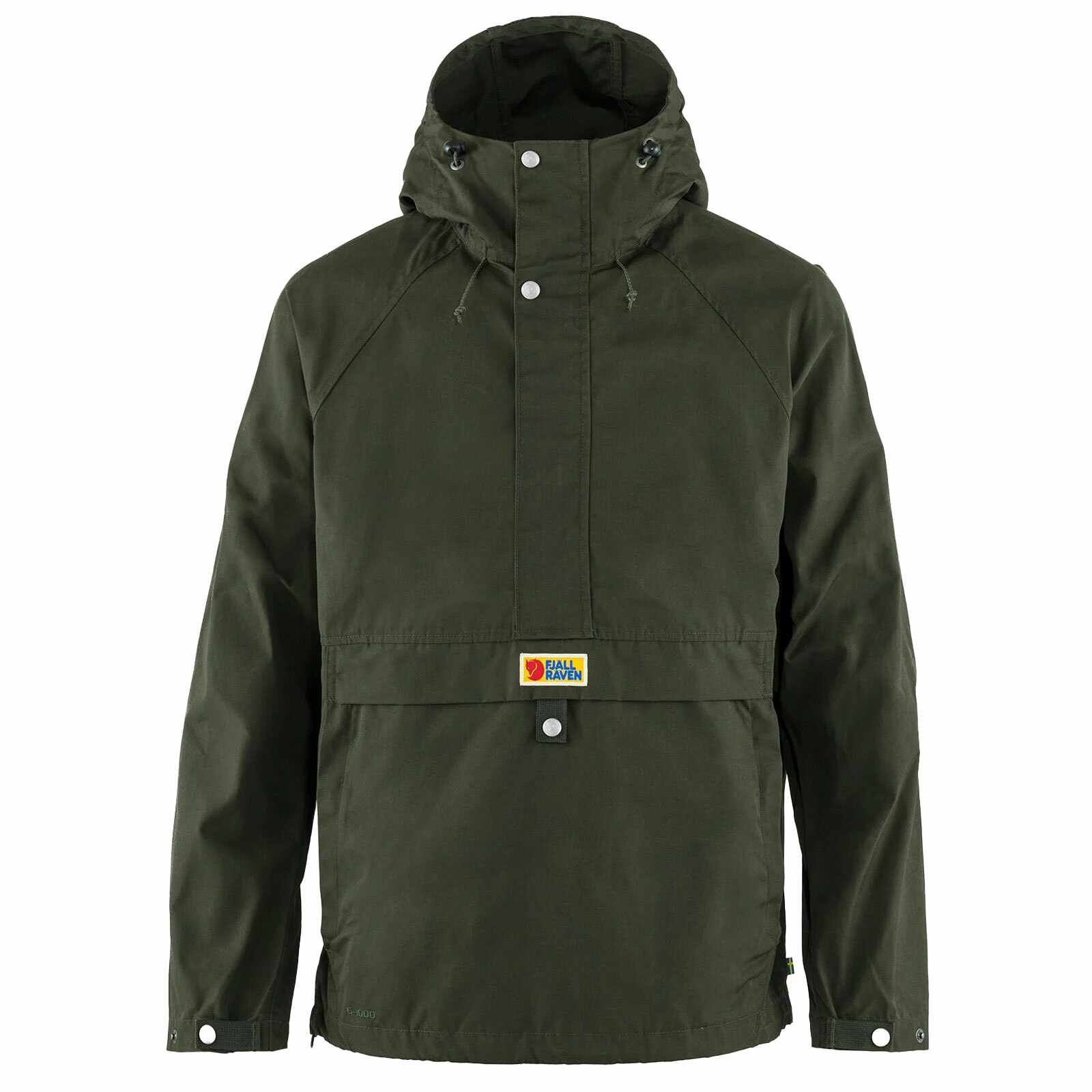 Giacca da trekking uomo Fjällräven Vardag Anorak verde scuro