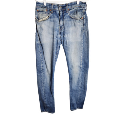 Levis Premium 512 Mens Jeans Size 31 x 32 Slim Fit Taper Flex Blue Denim
