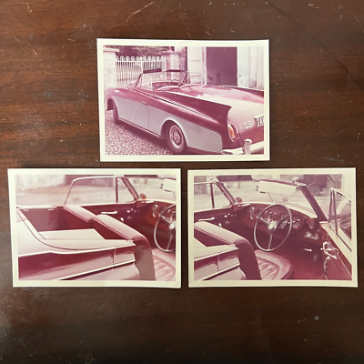 #ad VTG 1960#x27;s Photograph Rolls Royce Silver Cloud LOT of 3 England 3quot; x 5quot; Photo $34.99