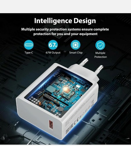 Cargador rápido original 67W.. Para todos los dispositivos móviles - Imagen 13 de 18